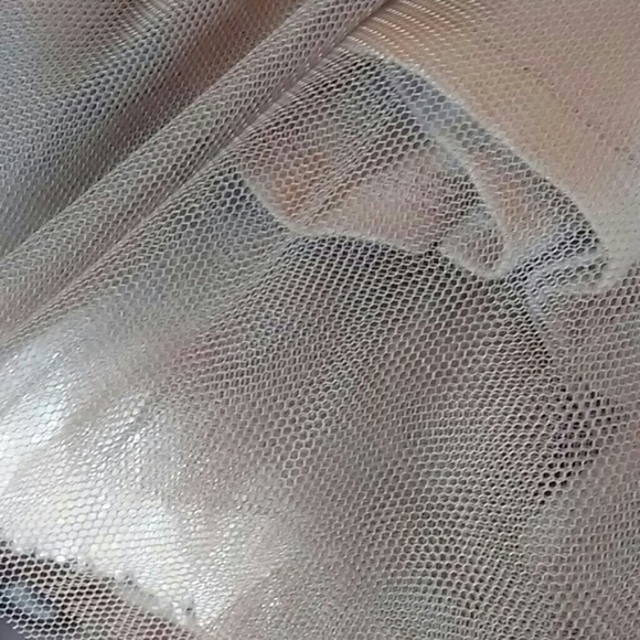 Tulle Taupe Skirt - Picture 2 of 3